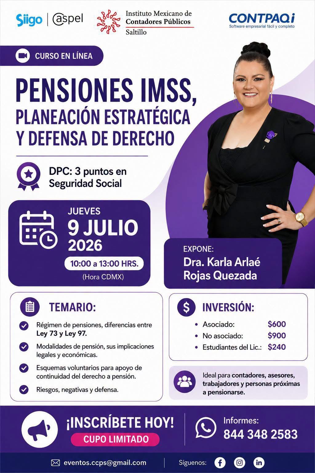 Pensiones IMSS, Planeación Estratégica y Defensa de Derecho 