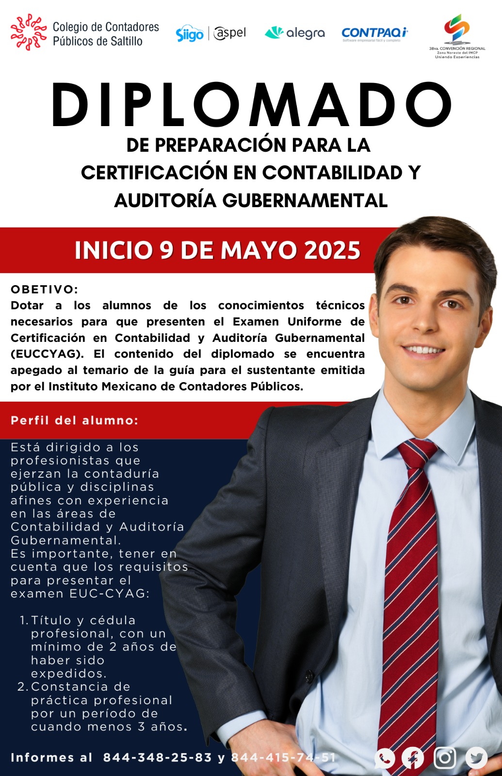 Diplomado de Preparación para la Certificación en Contabilidad y Auditoría Gubernamental 2025 