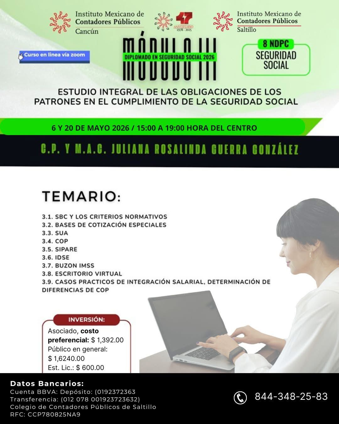  Módulo III del Diplomado en Seguridad Social
