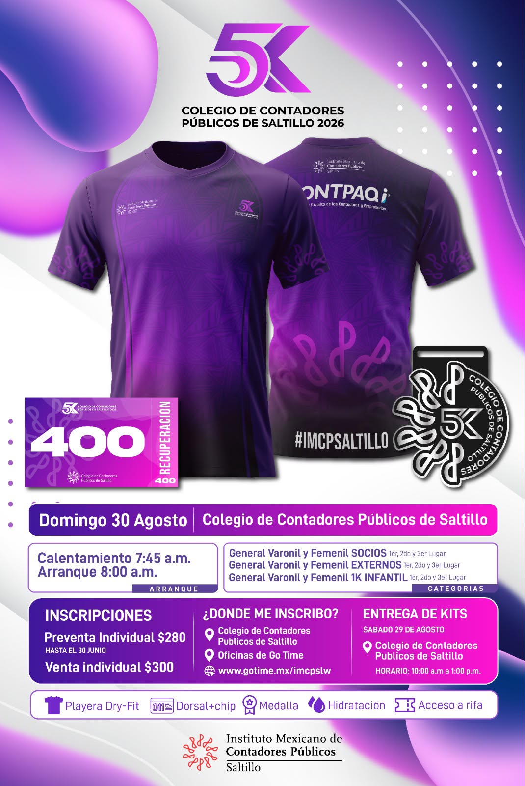 Carrera de Contadores 5k y 1k Infantil 